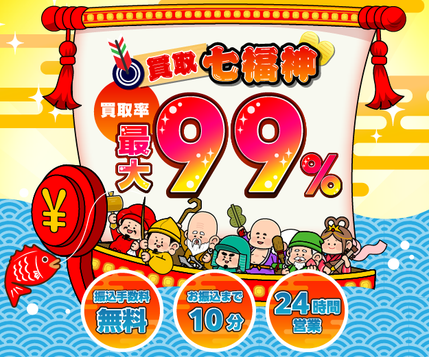 買取七福神のバナー